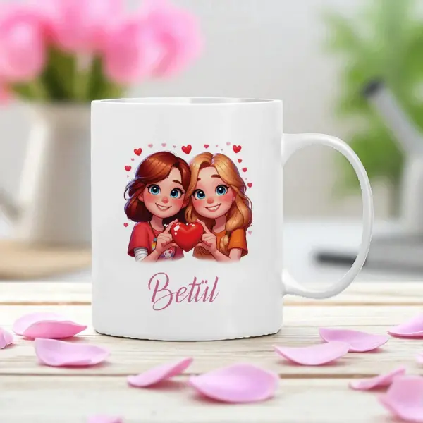 En İyi Arkadaşım Kişiye Özel Kupa Bardak