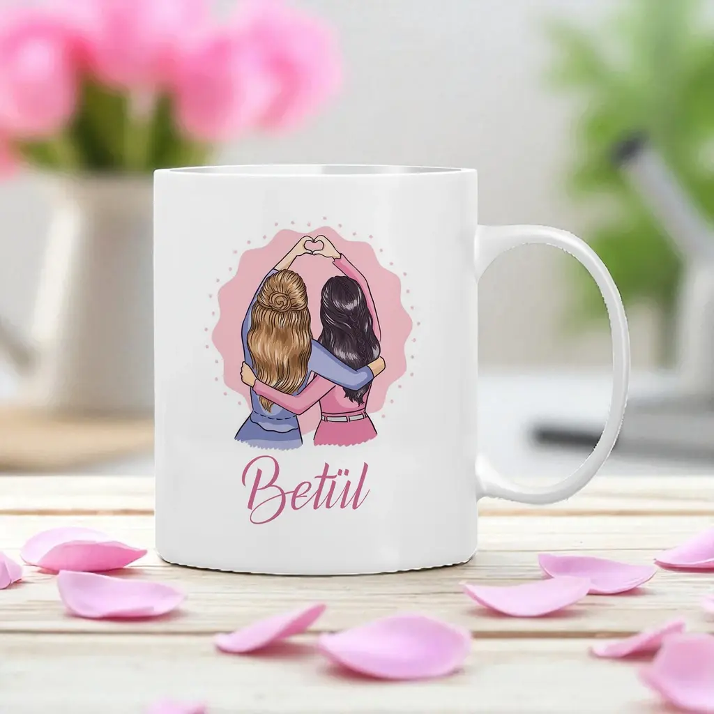 En İyi Arkadaşım Kişiye Özel Kupa Bardak