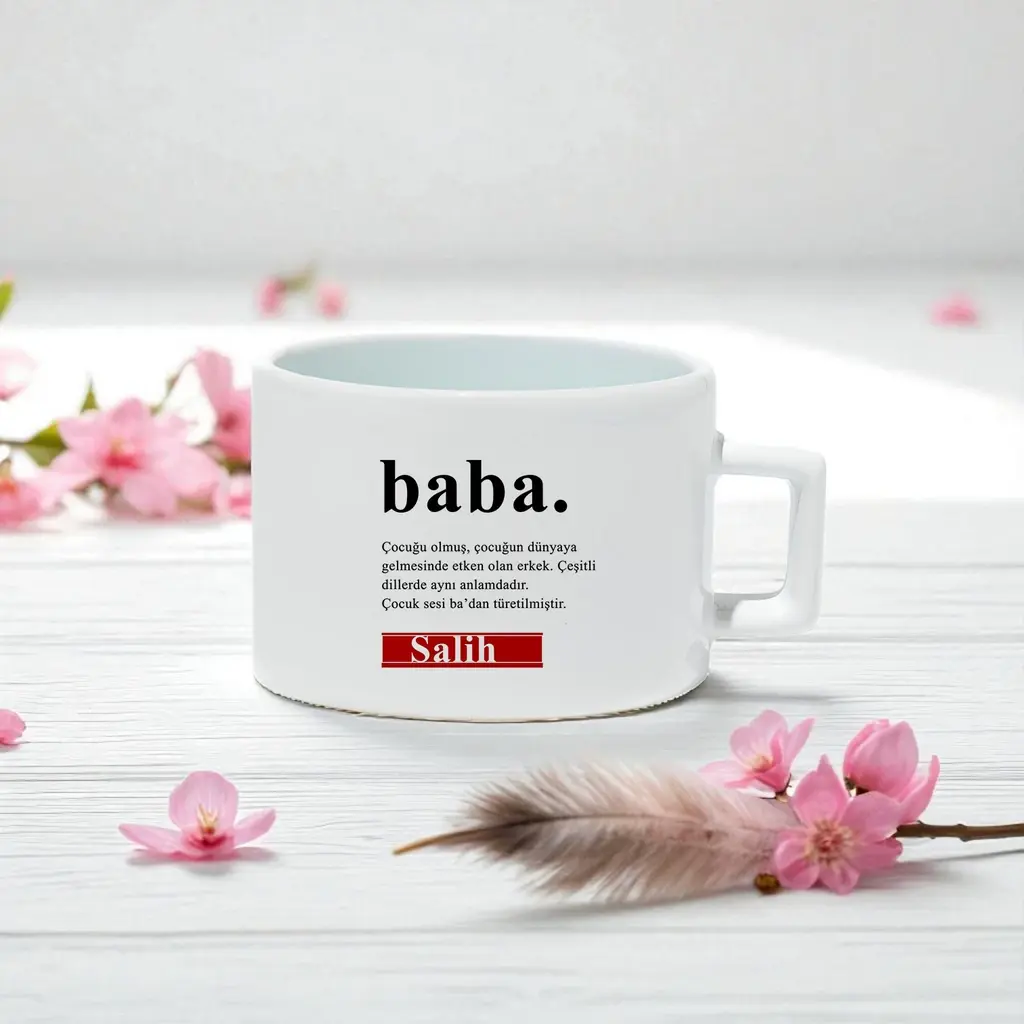 Kişiye Özel Baba Nescafe Fincanı