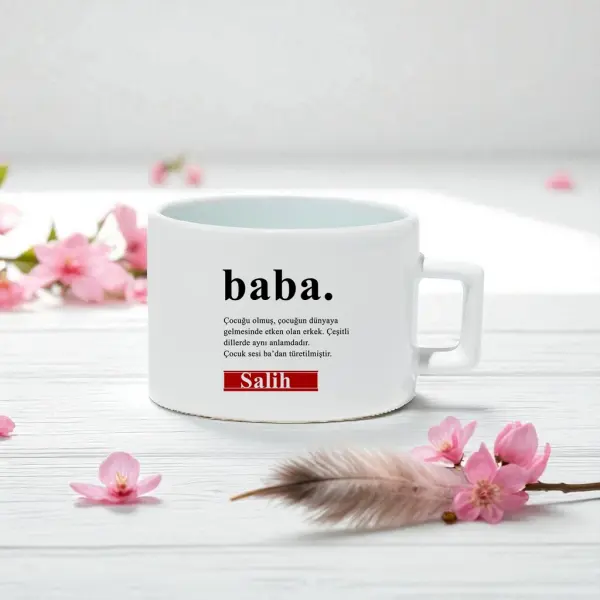 Kişiye Özel Baba Nescafe Fincanı