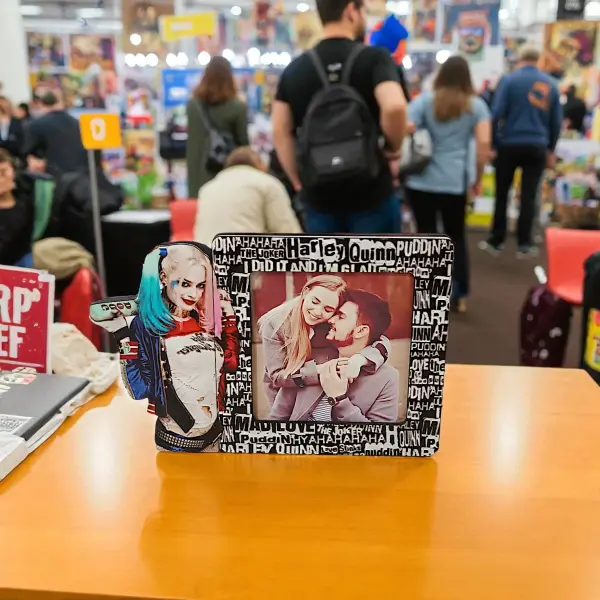 Harley Quinn 3D Çerçeve Özel Tasarım Fotoğraf Çerçevesi