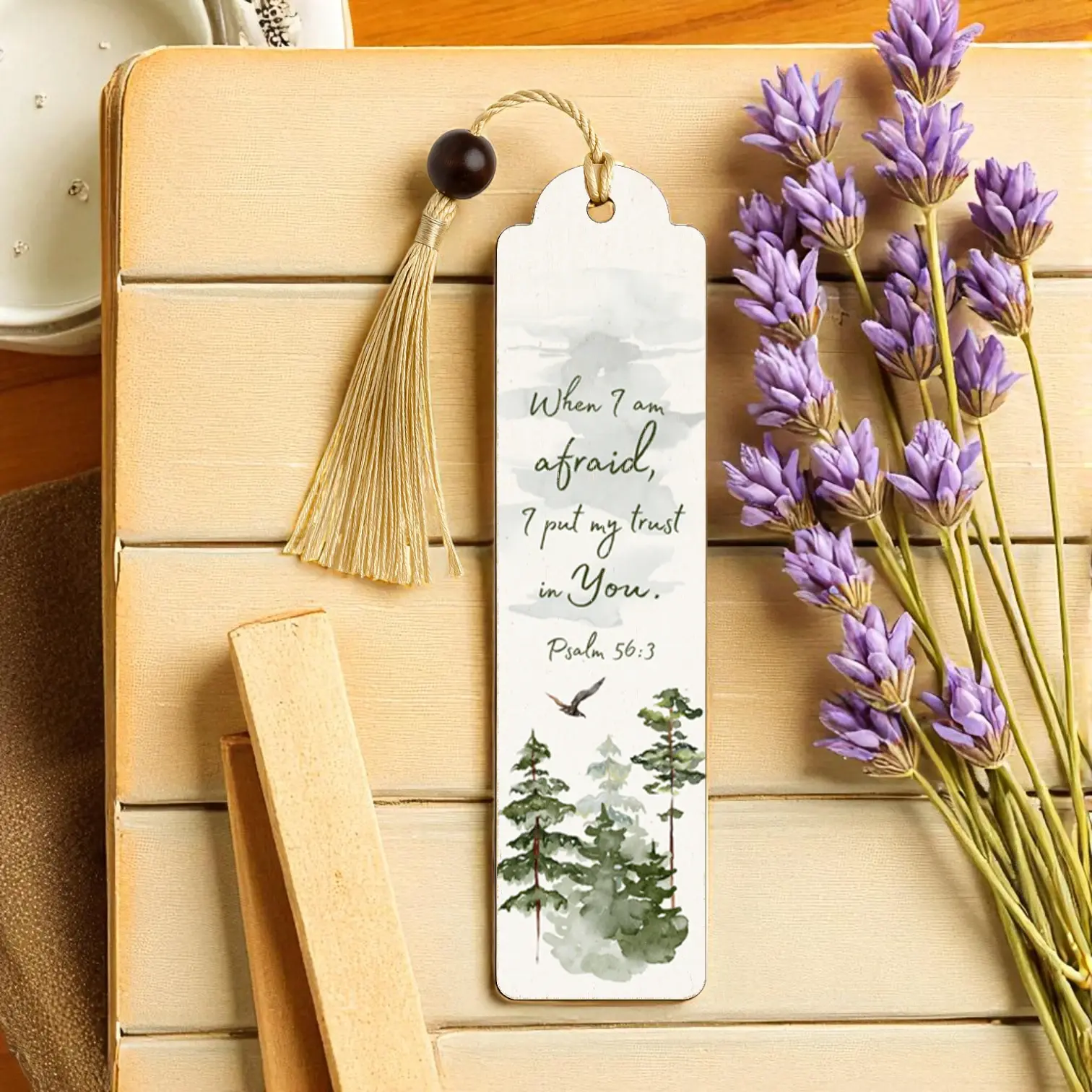 Kişiye Özel Doğa Temalı Kitap Ayracı