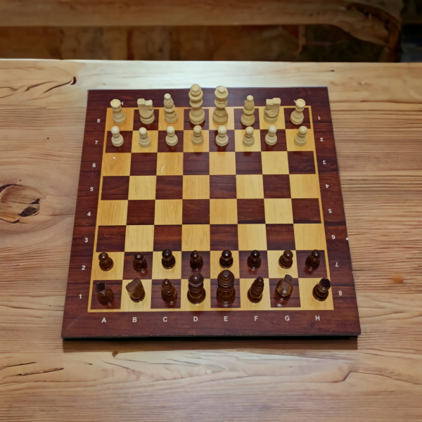 Ahşap Satranç Takımı 40x40 cm
