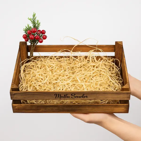 Kişiye Özel Yeni Yıl Hediye Kutusu Termos, Kahve ve Çikolata Seti