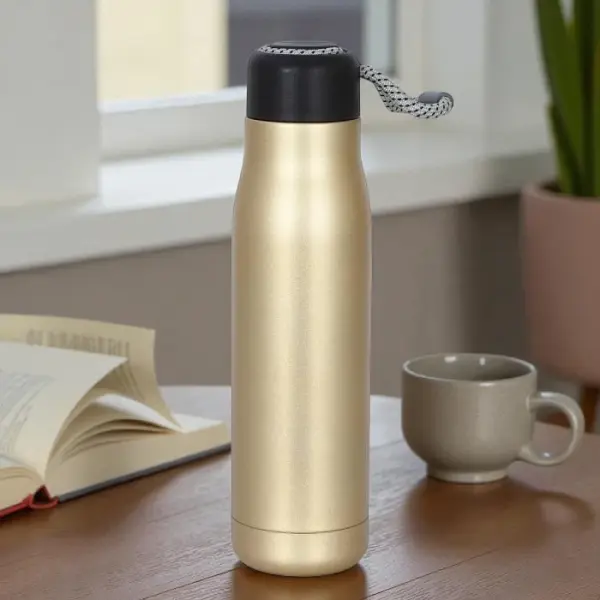 Taşıma Askılı Çelik Termos 600 ML  Sızdırmaz Tasarım