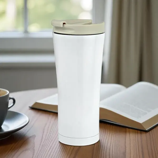 Siyah Çelik Termos 500 ml Tema Tasarım