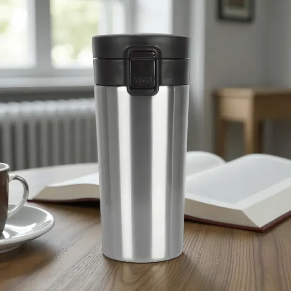 Çelik Termos 380 ml Sızdırmaz Tema Tasarım