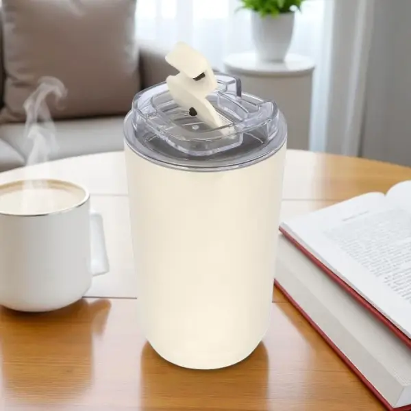 Paslanmaz Çelik Termos Bardak 400 ml Tema Tasarım