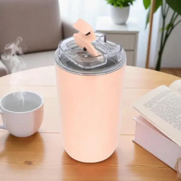 Paslanmaz Çelik Termos Bardak 400 ml Tema Tasarım