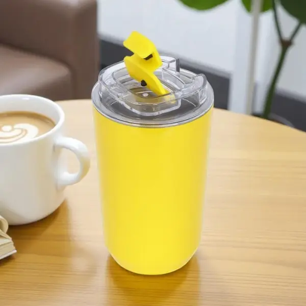 Paslanmaz Çelik Termos Bardak 400 ml Tema Tasarım