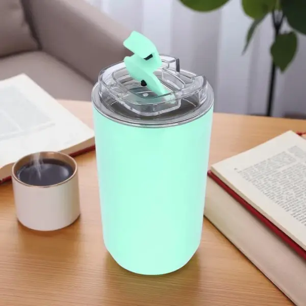 Paslanmaz Çelik Termos Bardak 400 ml Tema Tasarım