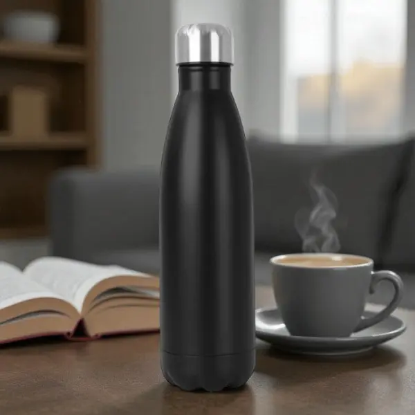 Çelik Termos 500 ml Tema Tasarım Mat