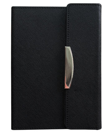 111 - Metal Aksesuarlı Kapaklı Defter | Şık ve Kurumsal Promosyon Defter