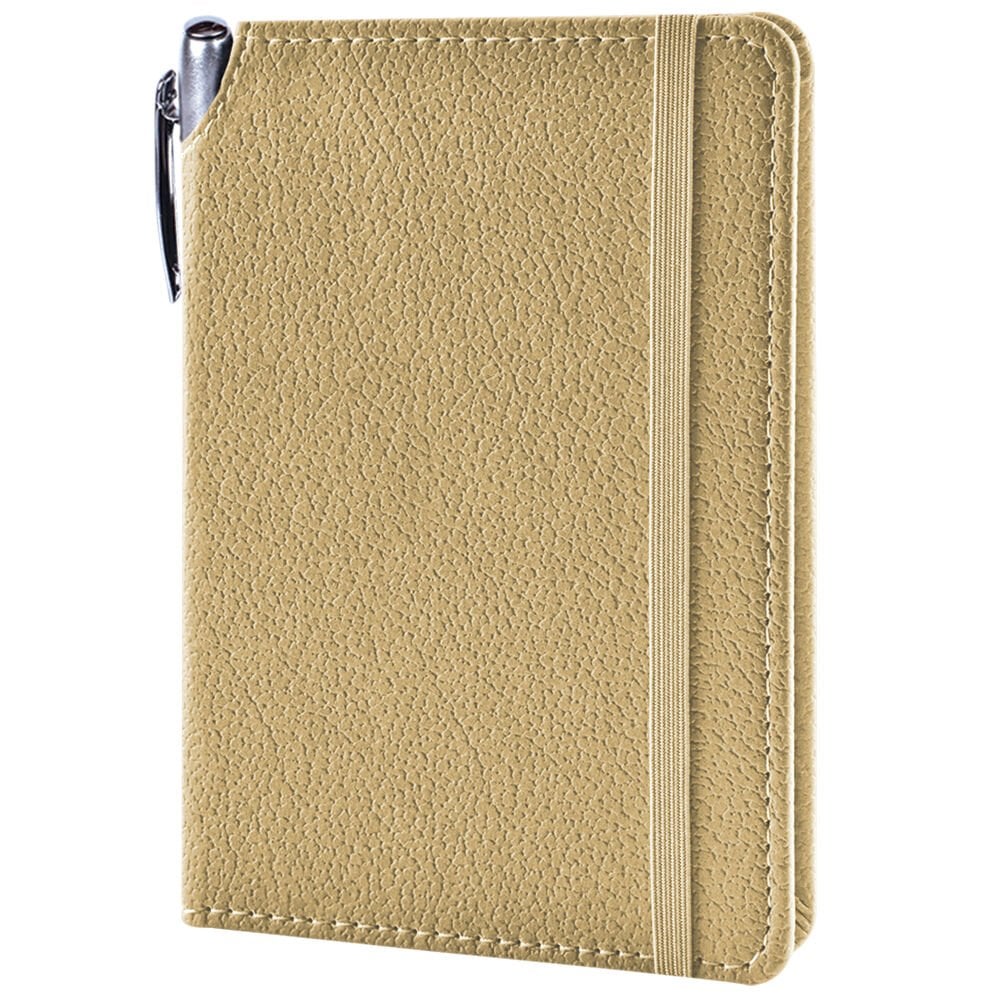 501 - Sırttan Kalemlikli Deri Defter | Şık ve Kurumsal Promosyon Defter