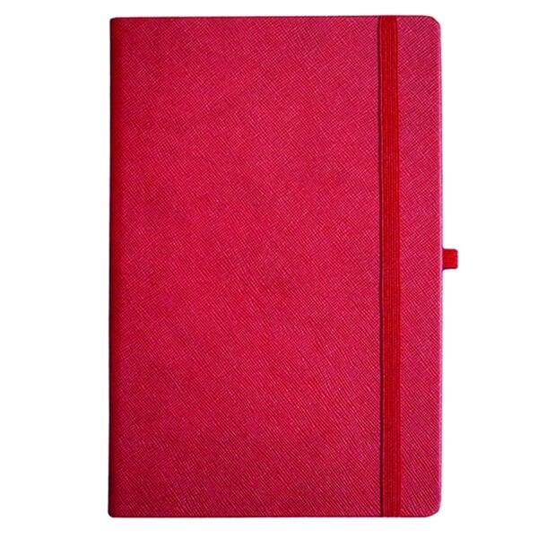 113 - 13x21 cm Termo Deri Defter Kırmızı | Şık ve Kurumsal Promosyon Defter