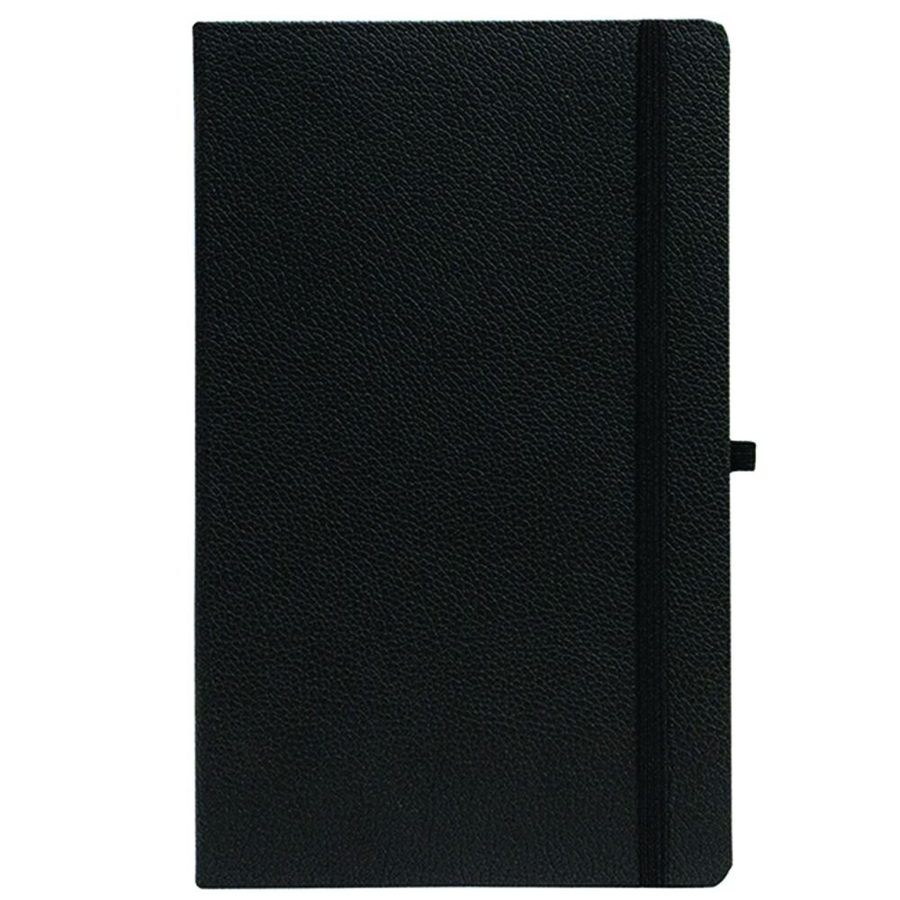 113 - 13x21 cm Termo Deri Defter Siyah | Şık ve Kurumsal Promosyon Defter
