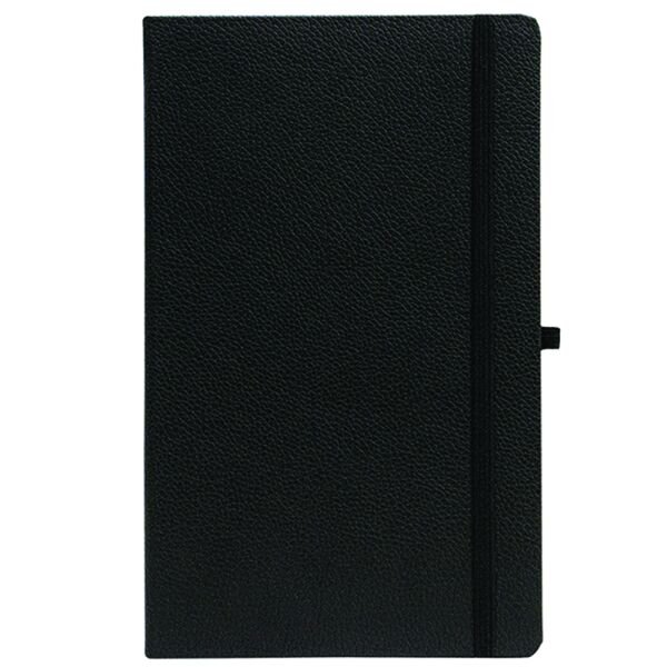 113 - 13x21 cm Termo Deri Defter Siyah | Şık ve Kurumsal Promosyon Defter