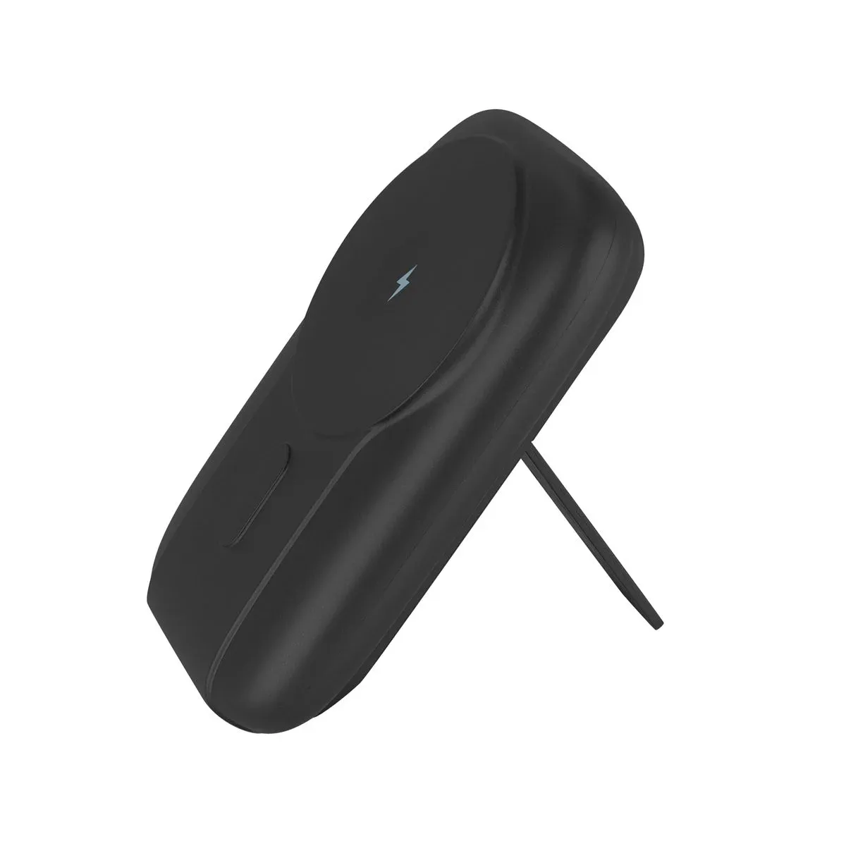 Hızlı Şarj Kablosuz Powerbank 10000 mAh | Tema Tasarım ile Kesintisiz Enerji Siyah