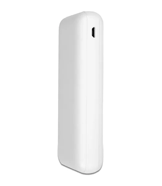 Mini Powerbank 10000 mAh | Tema Tasarım ile Kompakt ve Güçlü Şarj Beyaz