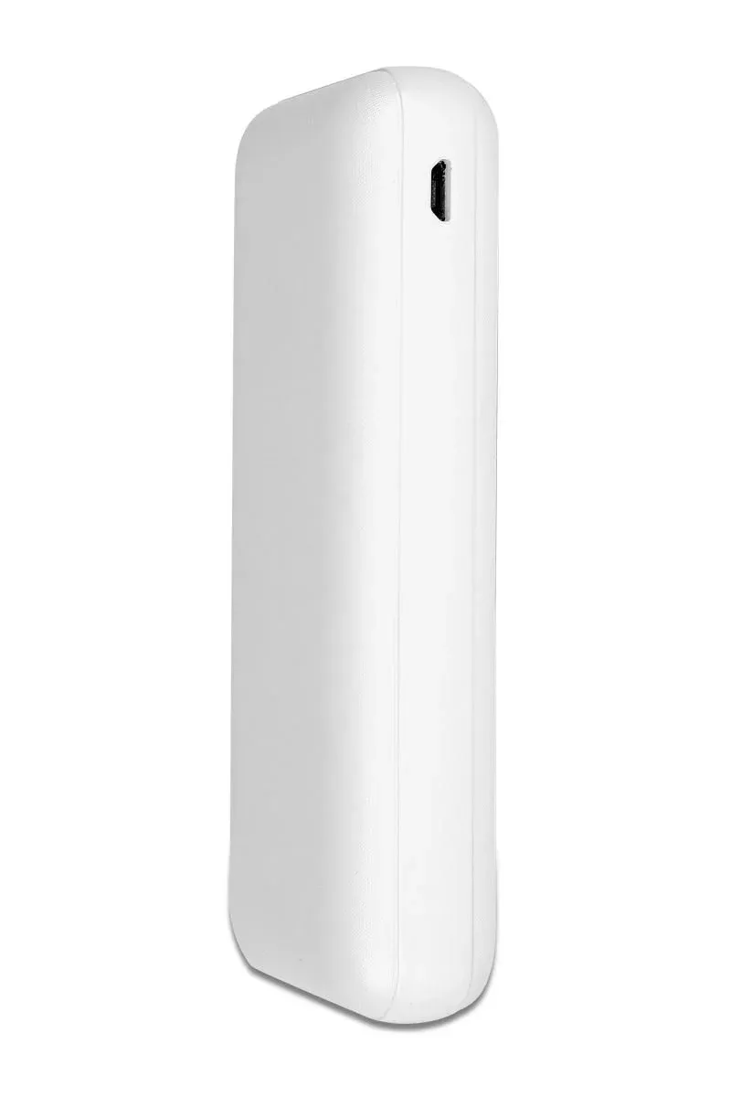 Mini Powerbank 10000 mAh | Tema Tasarım ile Kompakt ve Güçlü Şarj Beyaz