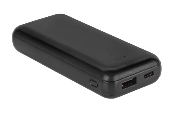 Mini Powerbank 10000 mAh | Tema Tasarım ile Kompakt ve Güçlü Şarj Siyah