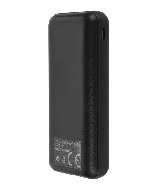 Mini Powerbank 10000 mAh | Tema Tasarım ile Kompakt ve Güçlü Şarj Siyah