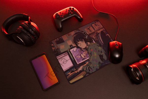 Life is PC Anime Oyuncu Tasarımlı Mousepad – 40x28 cm