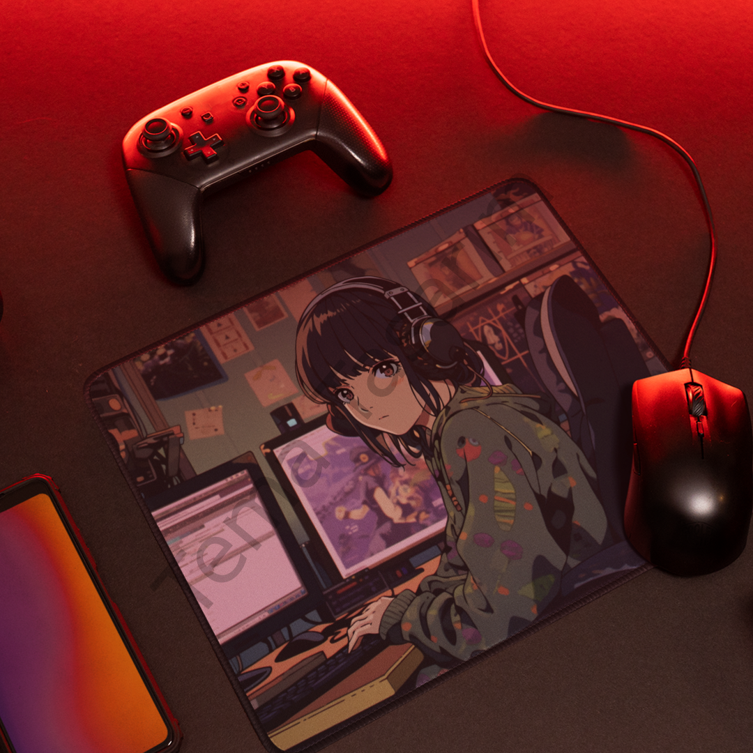 Life is PC Anime Oyuncu Tasarımlı Mousepad – 40x28 cm
