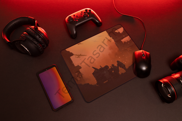 Sisli Asker Ordusu Tasarımlı Mousepad – 28x40 cm