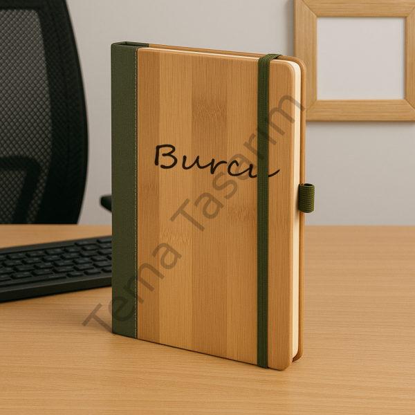 Anneler Günü Hediye Kutusu - Bambu Termos, Defter, Kupa ve Papatya Kolye