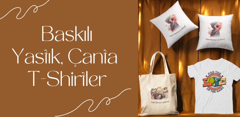 Baskılı Yastık Çanta